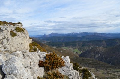 Montagne de Raton depuis la Montagne d'Agèle © Pauline Amberg - PNR des Baronnies Provençales
