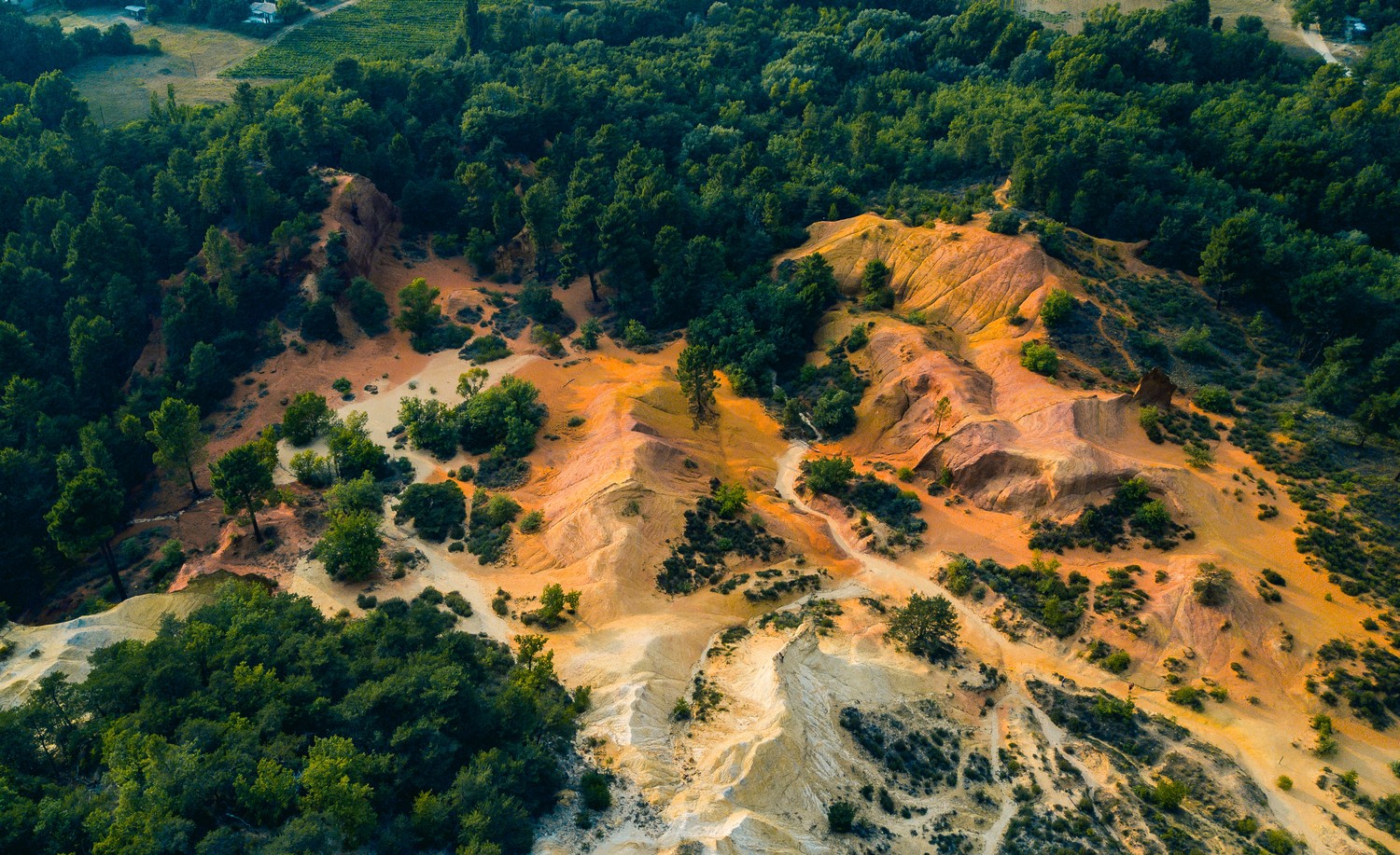 Colorado provençal à Rustrel