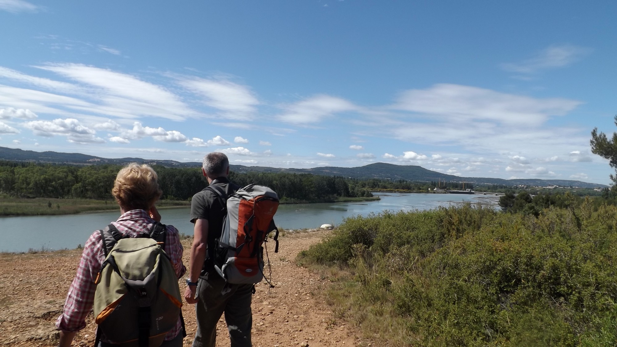 Vue sur la Durance