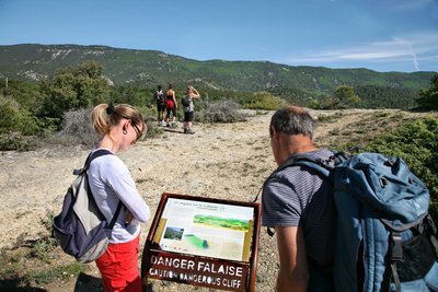 Sur le sentier géole