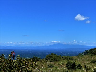 Vue le Mont Ventoux
