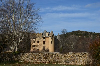 Le château d'Allemagne en Provence