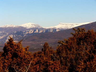 Le Chiran depuis la colle