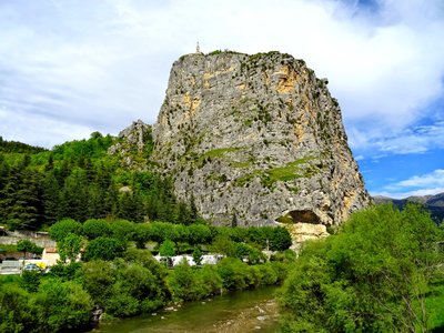 Le Roc depuis le Verdon