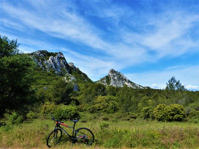 Devant le Calan de Rousset