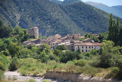 Le village de La Charce