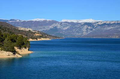 Sainte Croix et le Chiran sous la neige 