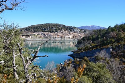 Bauduen, le port du haut Var