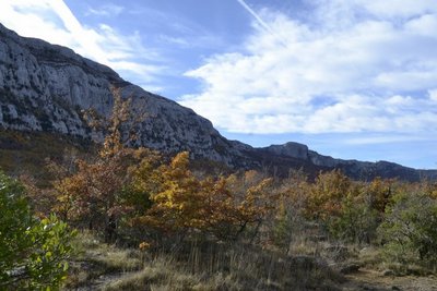 Vue sur la montagne de la Sainte-Baume