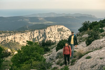 Vue sur le vallon de Saint-Pons